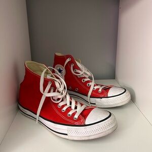 Red converse